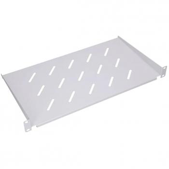 Estante metálico 1U Extralink para rack de servidores 19, 350mm, fácil instalación, ventilación, color gris
