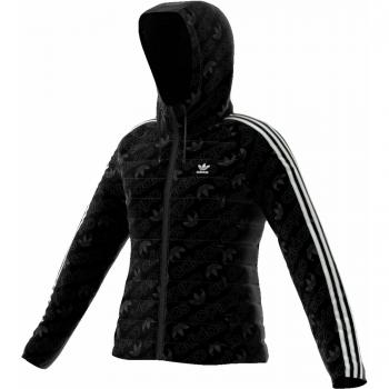 adidas Slim Monogram Jacket Jackets, Mujer, Black, 40