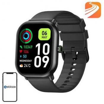 Zeblaze GTS 3 Pro Smartwatch - Black, Voice Calling, Ultra-Big HD AMOLED Screen, Health and Fitness Tracking