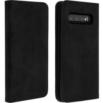 Funda cartera Samsung Galaxy S10 con función soporte en color negro
