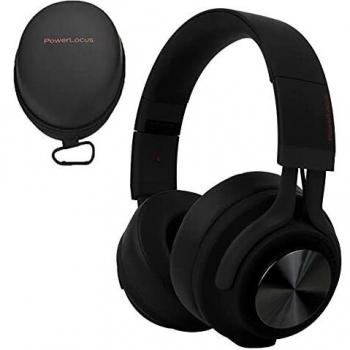 Powerlocus bluetooth auriculares diadema p3bluetooth 5040h de musica cascos bluetooth inalambrico plegable casco bluetooth y audio cable sonido estereo con microfono para iphone moviles tv pc 6