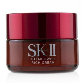 SK-II Stempower Rich Cream 50g - Anti-Aging Moisturizer, Hydrating, Firming, Contains Pitera™ and Peptides, Suitable for All Skin Types