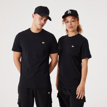 Camiseta New Era Essentials para hombre y mujer en color negro