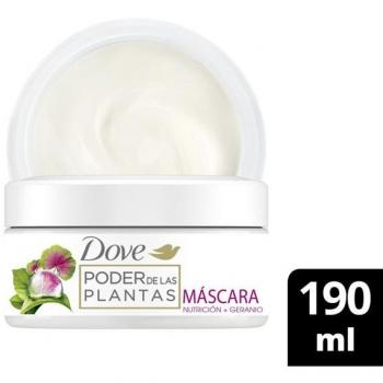 Dove Máscara Capilar Nutrición + Geranio 190 ml