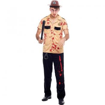 Disfraz de Sheriff Zombie para hombre