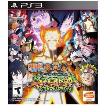 Naruto Shippuden: Ultimate Ninja Storm Revolution - Juego para Consola Sony PlayStation 3 PS3, videojuego de lucha, gráficos en 3D, personajes del universo Naruto, modo historia y multijugador