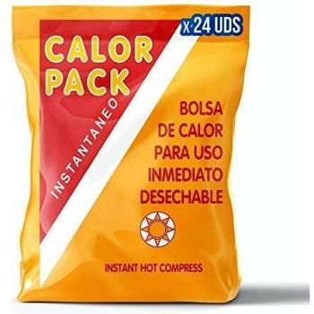 Practicosa Bolsas de Calor Instantáneo 14x19cm, 24 Unidades, Fabricado en España