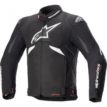 Chaqueta Textil Impermeable Alpinestars T-GP R V3 Drystar Negro-Blanco 2XL