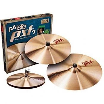Paiste PST7 Medium Universal Cymbal Set (14 Hi-Hat, 16 Crash, 20 Ride)