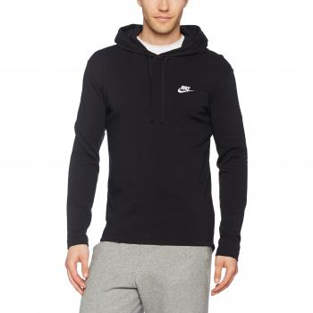 Nike M NSW PO JSY Club Sudadera, Hombre, Negro