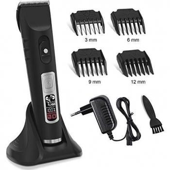 2NLF Cortapelos Profesional Hombre Cortador Pelo Cortadora de Pelo Recargable Máquina Afeitar Recortadora de Barba Set de Afeitado Multifunción