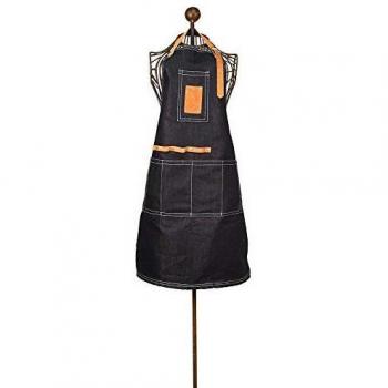 Esschert Design Denim Garden Tool Apron in Navy Blue