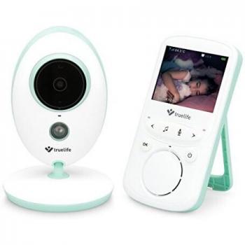 Monitor de Bebé TrueLife NannyCam V24 - Vigilabebés Digital con Cámara Inalámbrica