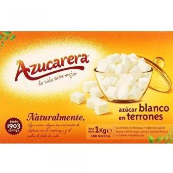 Azucarera - Azúcar blanco en terrones - 1 kg - , Pack de 6