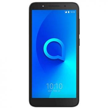 Alcatel 1C 5009D - Smartphone Libre de 5.3 con Memoria Interna de 16GB, RAM de 1GB, Cámara de 8MP - Color Negro Metálico