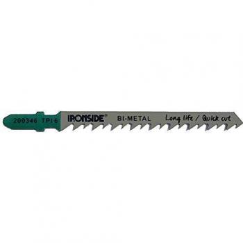 IRONSIDE Hojas de sierra de vaivén para madera, 5 unidades