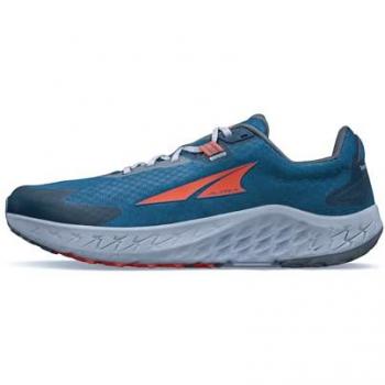 Zapatillas de Trail Running Altra Outroad 3, características: diseño para hombre, colores disponibles en azul/naranja y gris/verde, tallas 42.5 y 44.5 EU