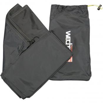 Lona de Suelo Protectora Wechsel Venture 2, Negra, Impermeable 7000mm, 75D Poliéster