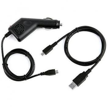 Coche Cargador Adaptador + Cable USB para ZTE fuente N9511, Warp Sync N9515 teléfono