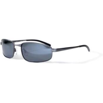 Bloc Eyewear Polarized Square Sports Sunglasses - Gunmetal Grey, P135