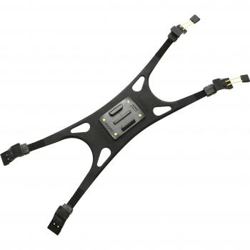 Rollei Helmet Mount Sport Pro - Soporte de Casco para Las cámaras Deportivas de Rollei y GoPro
