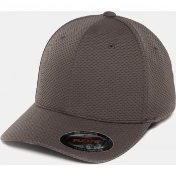 Flexfit 3D Hexagon Jersey Cap - Dark Grey, L/XL
