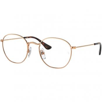 Ray-Ban Kids RY9572V Junior Rob 4089 Kids' Eyeglasses Gold Size 48 (Frame Only) - Blue Light Block Available