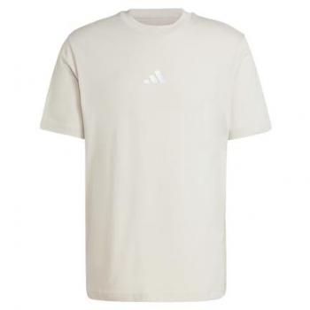 Camiseta de Manga Corta Adidas Essentials con Logo Pequeño, Color Wonder Alumina / Blanco, Talla M