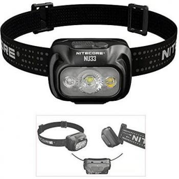 Nitecore NU33 Linterna Frontal LED con luz roja