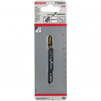 Bosch 2 608 633 R07  - Hoja de sierra de calar T 150 RIFF - Special for Ceramics