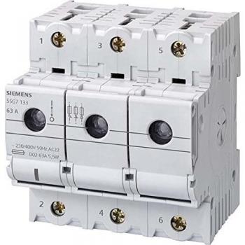 Interruptor de Corte Siemens Minized 4 Polos D02 63A 400V