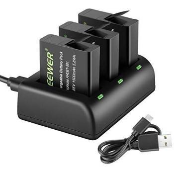 Neewer Cargador Batería Kit Compatible con GoPro Hero 5 Black Hero