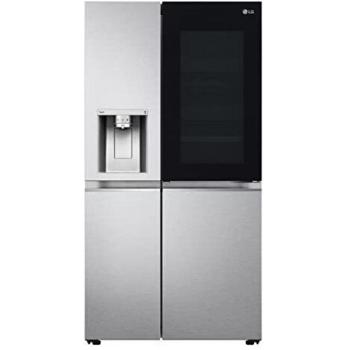 LG GSXV90MBAE Frigorífico Americano Independiente 635 L Clase E Acero Inoxidable con InstaView Door-in-Door y Dispensador de Agua/Eis (179 x 91 cm
