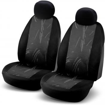 Bottari 10407 Fundas Universales para Asientos de Coche, Color Negro