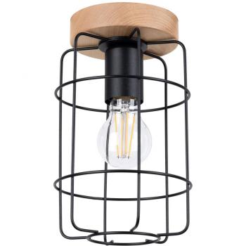 SOLLUX GOTTO Lámpara de techo moderna - Dispositivo de iluminación con 1 bombilla E27 - Bombillas no incluidas - Iluminación moderna para interiores - Dimensiones: 13x13x25cm