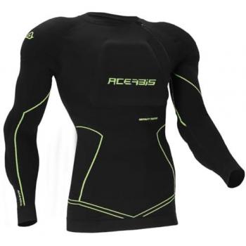 Acerbis Chaleco Protector de Cross Density Negro-Gris, Chaqueta protectora Acerbis Density - Negro Amarillo (L XL), Arnés Acerbis (CE) Body Armor Density talla L/XL
