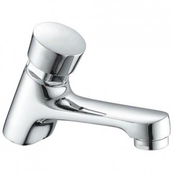 Grifo Temporizado de Lavabo con Indicador y Pulsador para 1 Agua