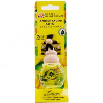 Ambientador para coche con fragancia refrescante de limón