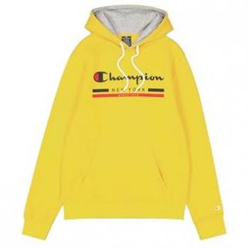 Sudadera con Capucha Champion Powerblend Fleece Amarillo para Hombre - Modelo 220245-Ys079