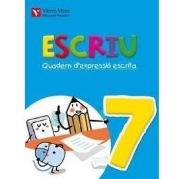 Escriu. Quadern D'Expressió Escrita 7. Comunitat Valenciana - 9788468219851