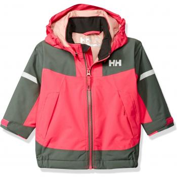Helly Hansen K Velocity - Chaqueta para niños, color rosa, talla 92/2