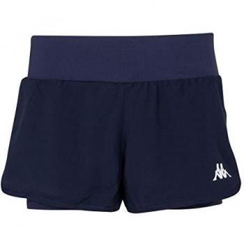 Kappa Falza Pantalón Tenis, Mujer, Azul, S