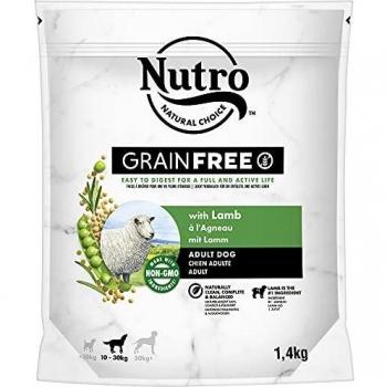 NUTRO Grain Free Adulto Cordero Razas Medianas 1,4 kg