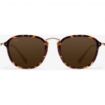 Gafas de sol unisex D.Franklin cuadradas lentes policarbonato Roller SQ Carey / Brown