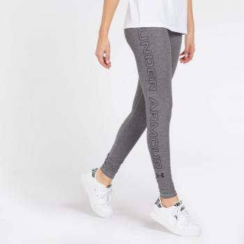 Under Armour Favorite Wordmark Mallas Mujeres - Gris/Negro