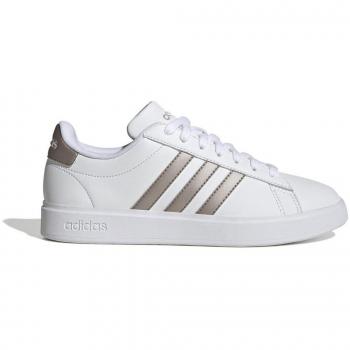 Zapatillas Deportivas Adidas Grand Court 2.0 Cloudfoam para Mujer, Comodidad y Estilo, Color Blanco
