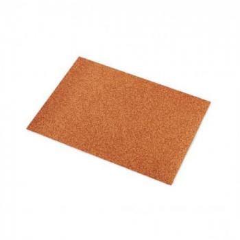 Cartulina Purpurina Cobre 330 g - Paquete de 5 Hojas 50 x 65 cm Transparente