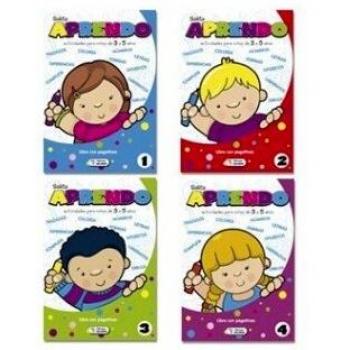 CUADERNO PARA COLOREAR Y ACTIVIDADES SOLITO APRENDO PARA NIÑOS DE 3A 5 AÑOS 32 PAGINAS 170X240 MM