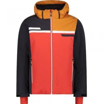 CMP Men’s Color Block Ski Jacket - Orange, Size 2XL