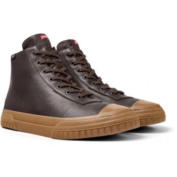 CAMPER Camaleon Sneakers for Men - Brown, Size 46, Smooth Leather